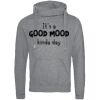 Cross neck hoodie Thumbnail