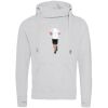 Cross neck hoodie Thumbnail